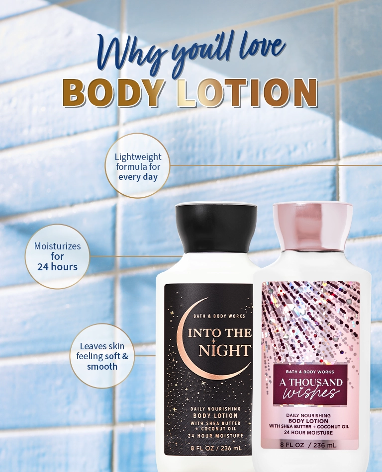 Bath and body top works lotion best seller